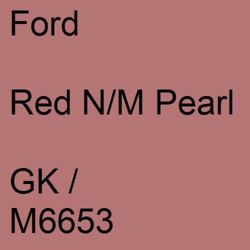 Ford, Red N/M Pearl, GK / M6653.